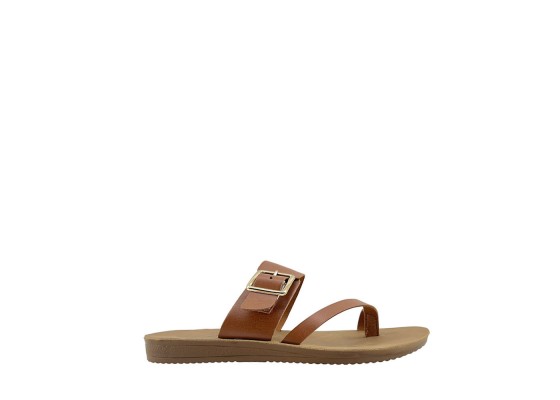 Sandalia Plana De Dedo